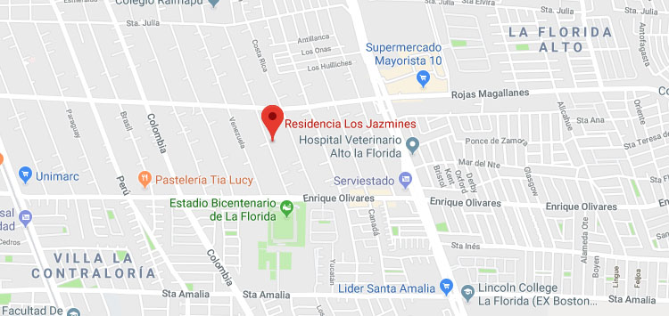 Mapa Residencia Los Jazmines